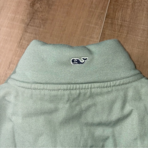 Vineyard Vines Sage Green Quarter-Zip - Picture 4 of 4